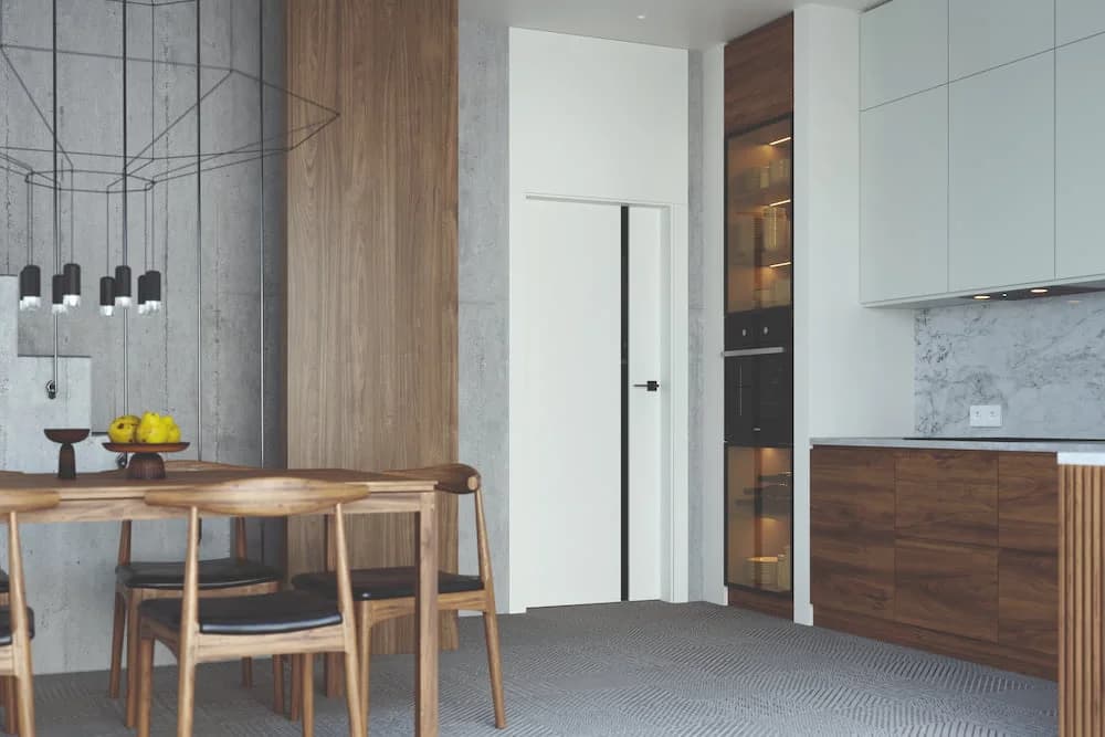 Design în stil clasic. Ușă Porta FOCUS model 4A