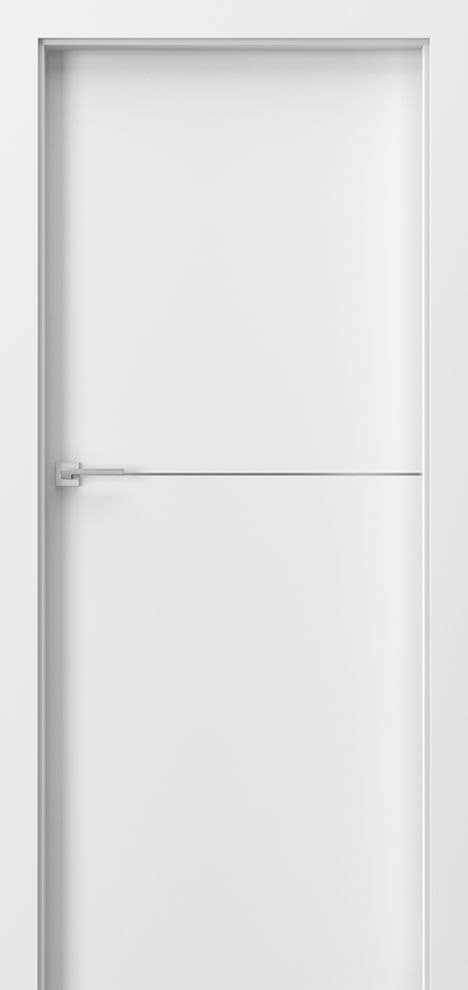 PORTA DESIRE model 3  insertii decorative argintii