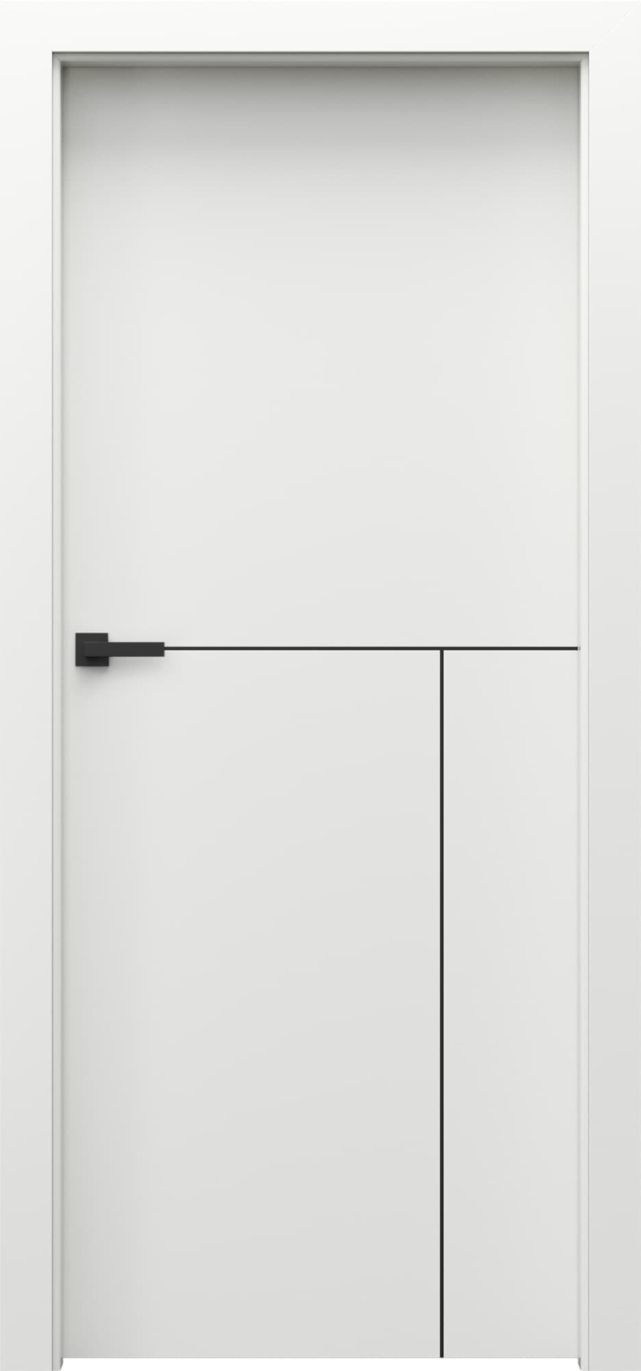 PORTA DESIRE model 5 insertii decorative negre