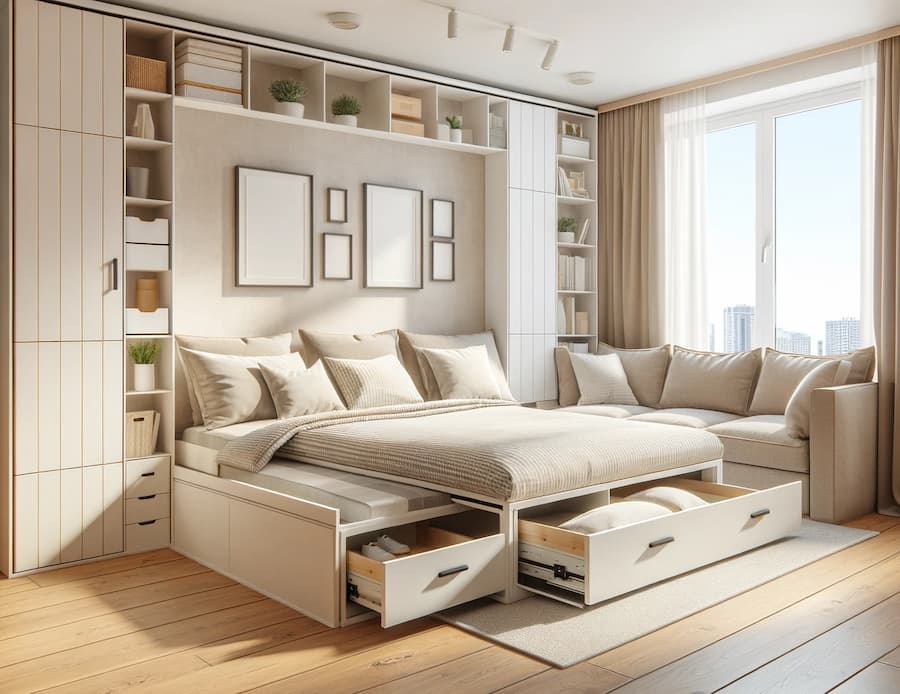 Mobila pentru apartamente mici - Mobilier multifuncțional