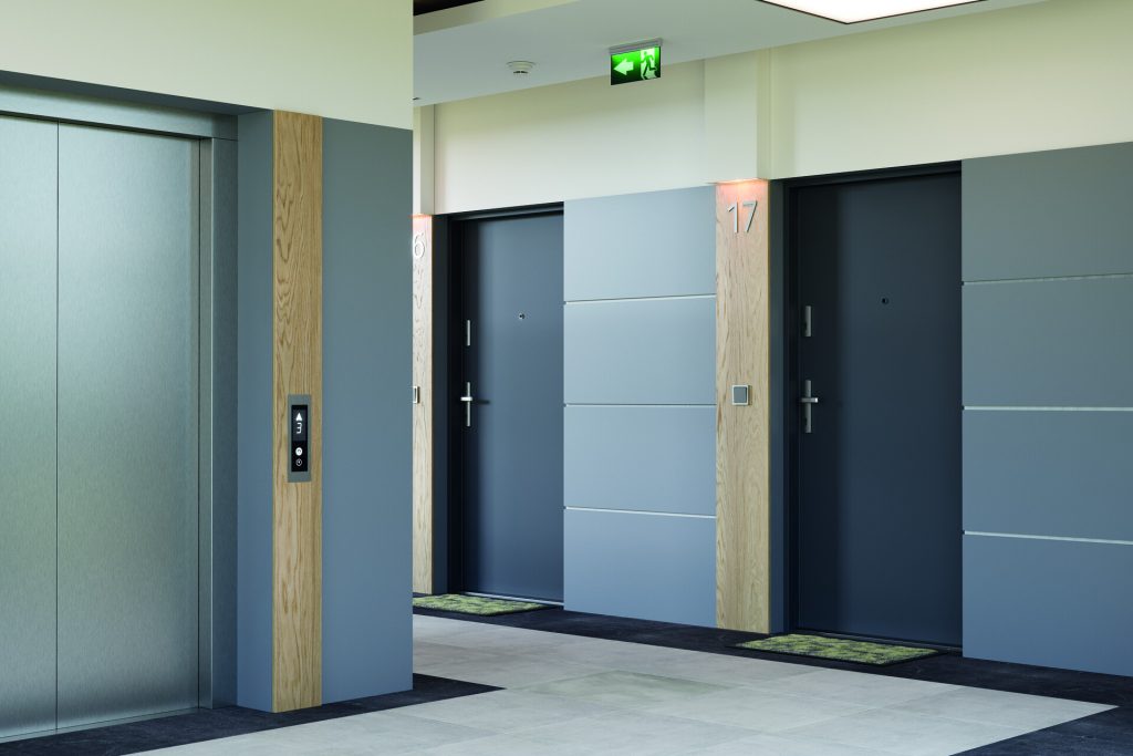 SteelSAFEwejsciowe RC3 AntracytStruktura klamkaSafe arn Porta RN