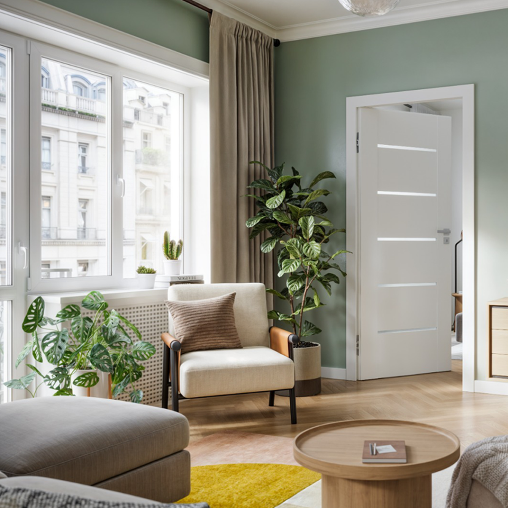 Cum creezi un Interior alb primitor -Ușă Porta Doors Verte Premium Model E5 Albă