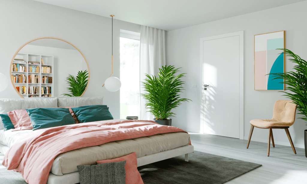 selectarea unor culori care sa relaxeze