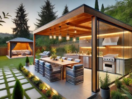 Amenajarea bucătăriei de vară