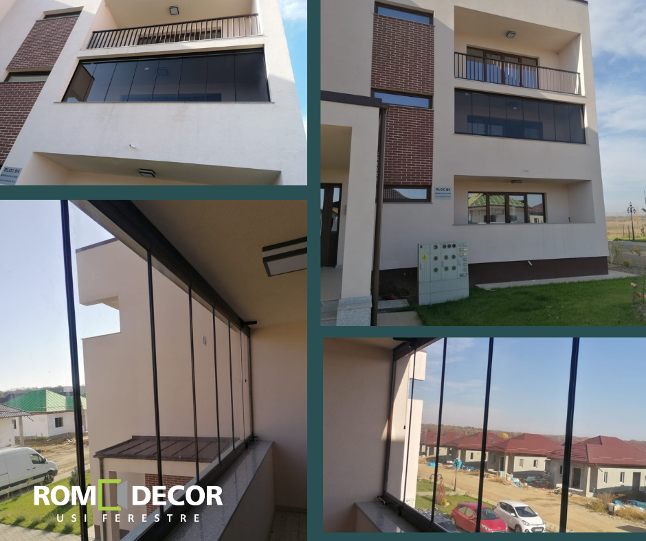 Sistem Gemini pentru închidere balcon cu geamuri glisante, oportunitate pentru dezvoltatori imobiliari