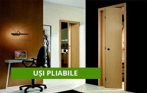 Usi interior pliabile